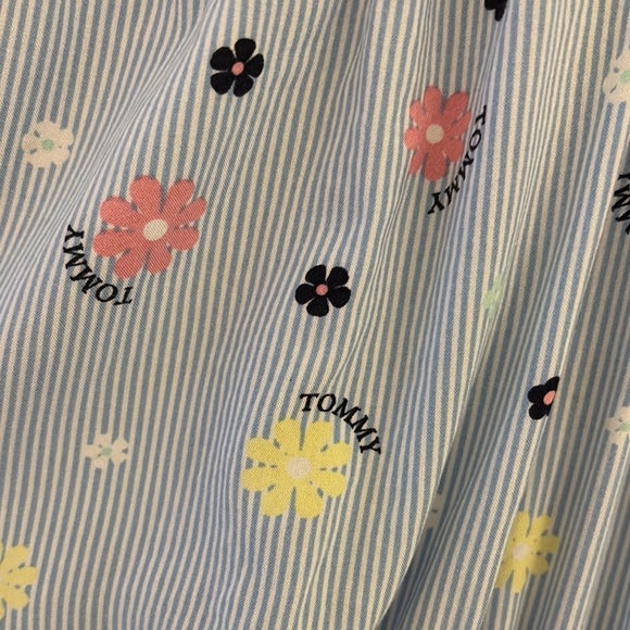 Tommy Hilfiger Blue Floral Kids Dress - Picture 2 of 3